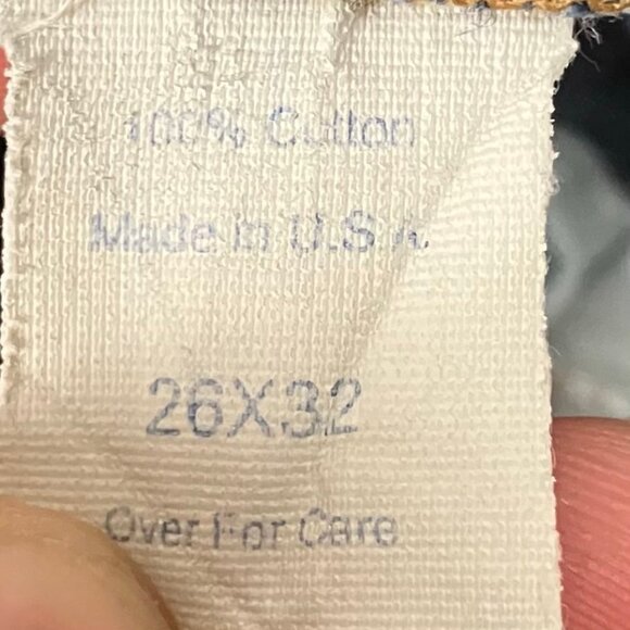 Vintage Y2K Abercrombie & Fitch 1892 Women’s Jeans 26x32 Blue Button Fly Flare - Picture 11 of 12